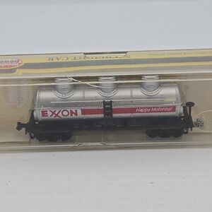 Model Power N Scale Train 3411 Dome Tank Car EXXON GATX 4532
